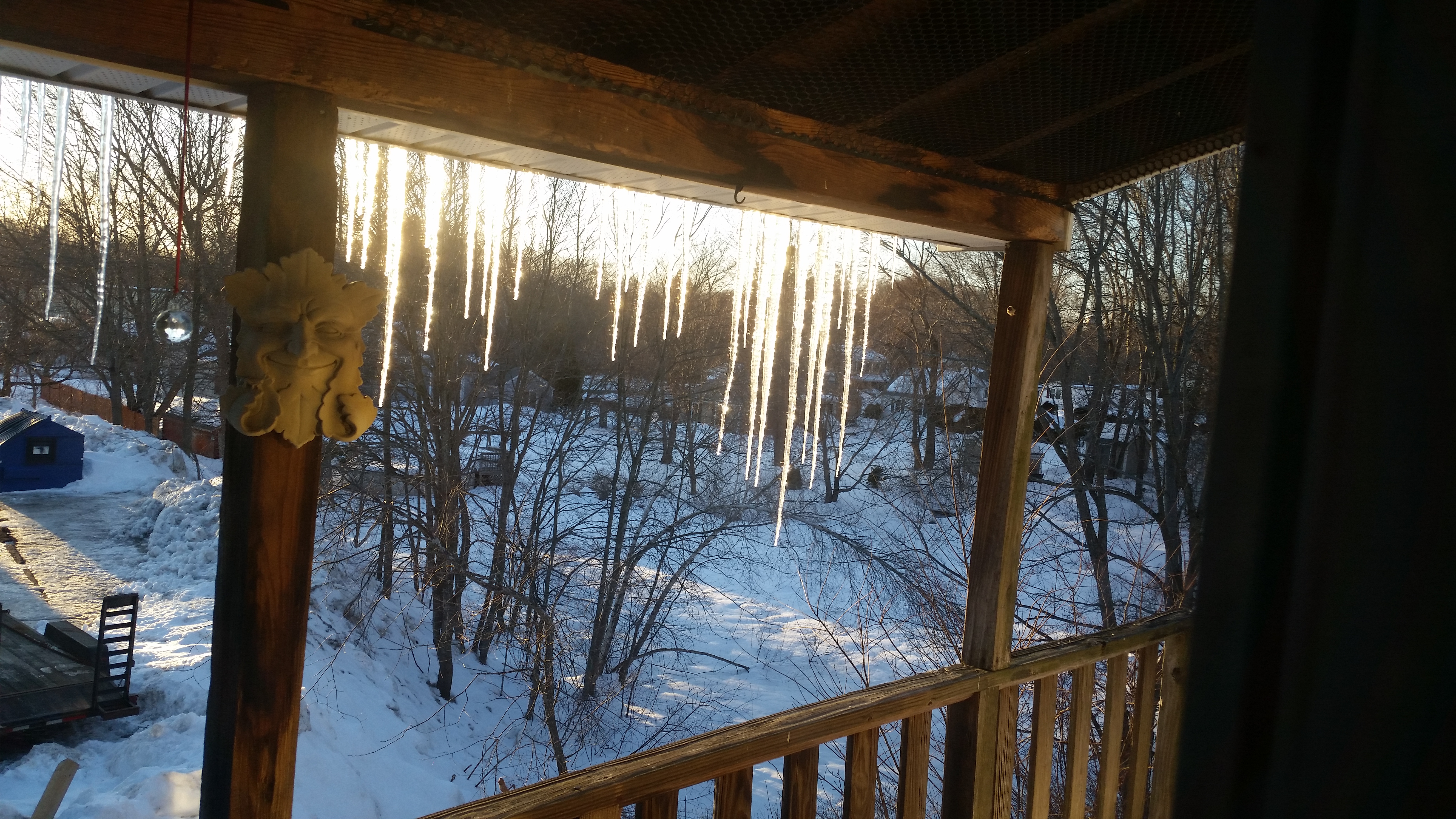 Porch Icicles 3